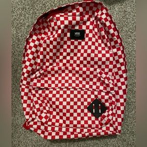 Vans checkered backpack